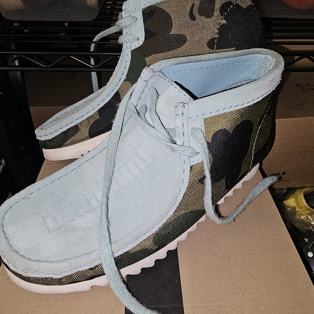 CLARKS Wallabee X BAPE